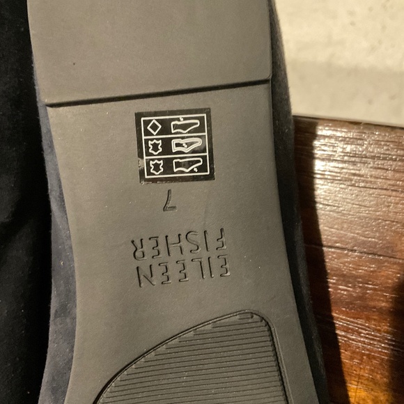 Eileen Fisher Una 2 Suede Earth Ballet flats size 6.5 - Picture 7 of 8